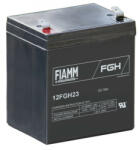 FIAMM 12FGH23 12V 5Ah Nagy kisütőáramú ipari zárt (zselés) ólomakkumulátor (Fiamm-12fgh23)