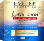 Eveline Cosmetics Eveline bioHYALURON 3xRetinol System 70+ Cremă de umplere puternic regenerantă, reface volum 50 ml (0826082)