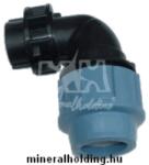 KPE könyök idom 25 x 3/4" BM, 16 bar (02100030)
