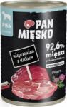 Pan Mięsko Pan Miesko Mancare umeda pentru caini Carne de porc cu mistret (adult) 400g