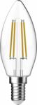 GP Filamentoasă Mini LED Candle E14 5W 470lm, reglarea intensității luminoase (472107) (472107)