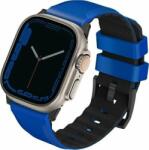Uniq Pasek UNIQ Linus Apple Watch 4/5/6/7/SE/8/Ultra 44/45/49mm Airosoft Silicone niebieski/racing blue (UNIQ897)