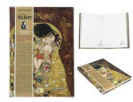 Hanipol Vonalas notesz kemény fedeles, 13, 2x18, 3, 80 oldalas, Klimt: The Kiss