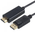  7681 DisplayPort - HDMI csatlakozókkal szerelt kábel