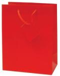 Creative Dísztasak CREATIVE Special Simple M 18x23x10 cm egyszínű piros zsinórfüles (71456) - forpami