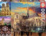 Educa Puzzle Educa - Notre Dame collage, 1000 piese (GXP-720701) Puzzle