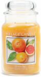 Village Candle Lumânare parfumată - Citrus Zest Ardere: 170 hodin