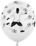 Partydeco Lufi 11" 28cm 6db Foci, football (LUFI386650)