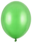 Partydeco Strong lufi 11" (28cm) metál Világos zöld, 50db/cs (LUFI221726)