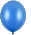 Partydeco Strong Latex lufi 11" (28cm) metál Búzavirág kék, 50db/cs (LUFI978600)