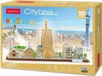 CubicFun Puzzle 3D City Line Barcelona (GXP-687409)