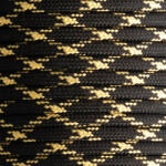 Paracord 550 zsinór Fekete Arany Camo (PRC-MTL-005)