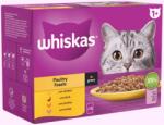 Whiskas Hrana Umeda Pisica, Selectii de Pasare in Sos, Whiskas Selectii Pasare, 85 gr x 12 Buc set (C2416)