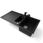 NERO Solarys + Shower + dispenser mat black