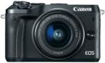 Canon EOS M6 EF-M 15-45mm IS STM Black (AJ1724C012AA) Aparat foto