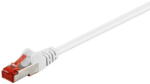 Goobay Network cable CAT6 SSTP RJ45 white 25, 0m (95656) - vexio