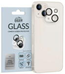 Eiger Camera 3D Glass - Folie protecție cameră din Sticlă securizată - compatibil cu Apple iPhone 14 / 14 Max - Curbat 3D - culoare Transparent (EGSP00846) - vexio