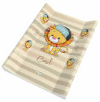  Babastar puha 2 ékes pelenkázó lap 50*70 cm - Beige oroszlán
