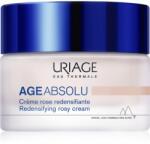 Uriage Age Absolu Redensifying Rosy Cream Cremă antiriduri cu efect de lifting si iluminare cu acid hialuronic 50 ml