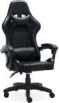 GreenSite Gamer és irodai szék, Remus, 66x125x62 cm, fekete