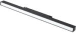 OPTONICA mágneses sínes fekete LED lámpa M15 48V 10W 650lm 4000K nappali fehér 120° 30cm 5225 (5225)