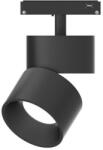 OPTONICA mágneses sínes fekete LED spot lámpa M20 48V 10W 800lm 3000K meleg fehér 15-24º 5379 (5379)