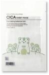 Tenzero Ingrijire Ten Solution Calming Cica Sheet Mask Masca Fata 25 g Masca de fata