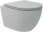 kielle Oudee - Toaletă compactă suspendată cu capac SoftClose, Vortex Rimless, alb 30102002 (30102002)