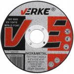 VERKE vágó tárcsa vágókorong vágótárcsa fém 115x1, 0x22, 2 mm v44100 (V44100)