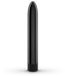 Crushious Vibrator Clasic Negru Neintimidant Discret cu Vibratii Ajustabile de la Murmur la Trepidatii Puternice Vibrator