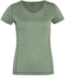 Fjällräven Abisko Cool T-Shirt W női funkcionális felső S / zöld/fehér
