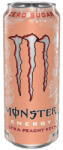 Monster Ultra Peachy Keen barack ízű cukormentes energiaital 473ml