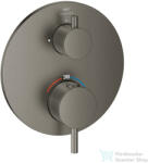 GROHE ATRIO falsík alatti termosztátos kád/zuhany csaptelep, Brushed Hard Graphite 24357AL0 (24357AL0)