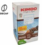 KIMBO Espresso DECAF Cafea decofeinizată ESE POD-uri 15 buc