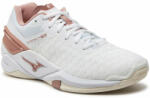 Mizuno Cipő Mizuno Wave Stealth Neo X1GB200036 WHITE / ROSE / SNOW WHITE 40 Női