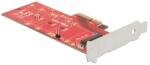 Delock PCI Expr Card 4x + NVMe M. 2 Key M int + Kühlk. LowPro (89577)