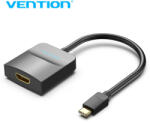 Vention USB-C -> HDMI (fekete, ABS type), 0, 15m, Adapter (TDCBB) - bbmarket