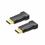 Vention DisplayPort/M -> HDMI/F, (4K, PVC, fekete), adapter (HBPB0)