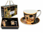 Hanipol Porceláncsésze+alj, 100ml, dobozban, Klimt: The Kiss