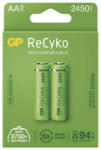 GP Batteries ReCyko NiMH 1.2V 2450mAh AA akkumulátor 2db/cs