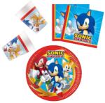 Javoli Sonic a sündisznó Sega party szett 36db-os 23cm-es tányérral (PNN00105)