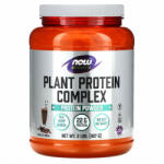 NOW Complex de proteine vegetale - Plant Protein Complex (907 g, Ciocolată Mocha)