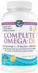 Nordic Naturals Complete Omega-D3 (120 Capsule moi, Lămâie)