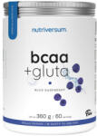 Nutriversum BCAA + GLUTA (360 g, Zmeură Albastră)