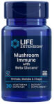 Life Extension Mushroom Immune with Beta Glucans (30 Capsule Vegetale)
