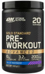 Optimum Nutrition Gold Standard Pre-Workout Advanced (420 g, Zmeură Albastră)
