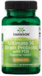 Swanson Dr. Stephen Langer's Ultimate 16 Strain Probiotic with FOS 3.2 BILLION CFU (60 Capsule Vegetale)