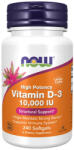 NOW Vitamin D-3 10, 000 IU (240 Capsule moi)