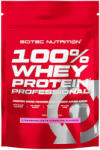 Scitec Nutrition 100% Whey Protein Professional (500 g, Ciocolată Albă cu Căpșuni)