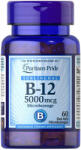 Puritan's Pride Vitamin B-12 5000 mcg Sublingual (60 Mini Comprimate de Supt)
